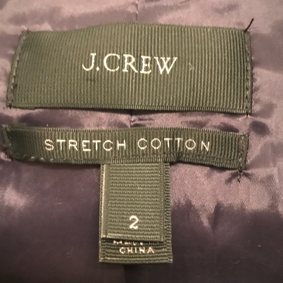 J. Crew Campbell Blazer two-way stretch cotton - Picture 4 of 4